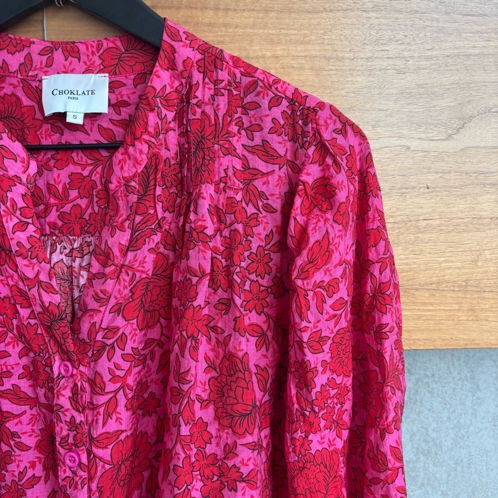 Choklate Paris Saint Tropez Printed Shirt, Size S - Picture 5 of 12
